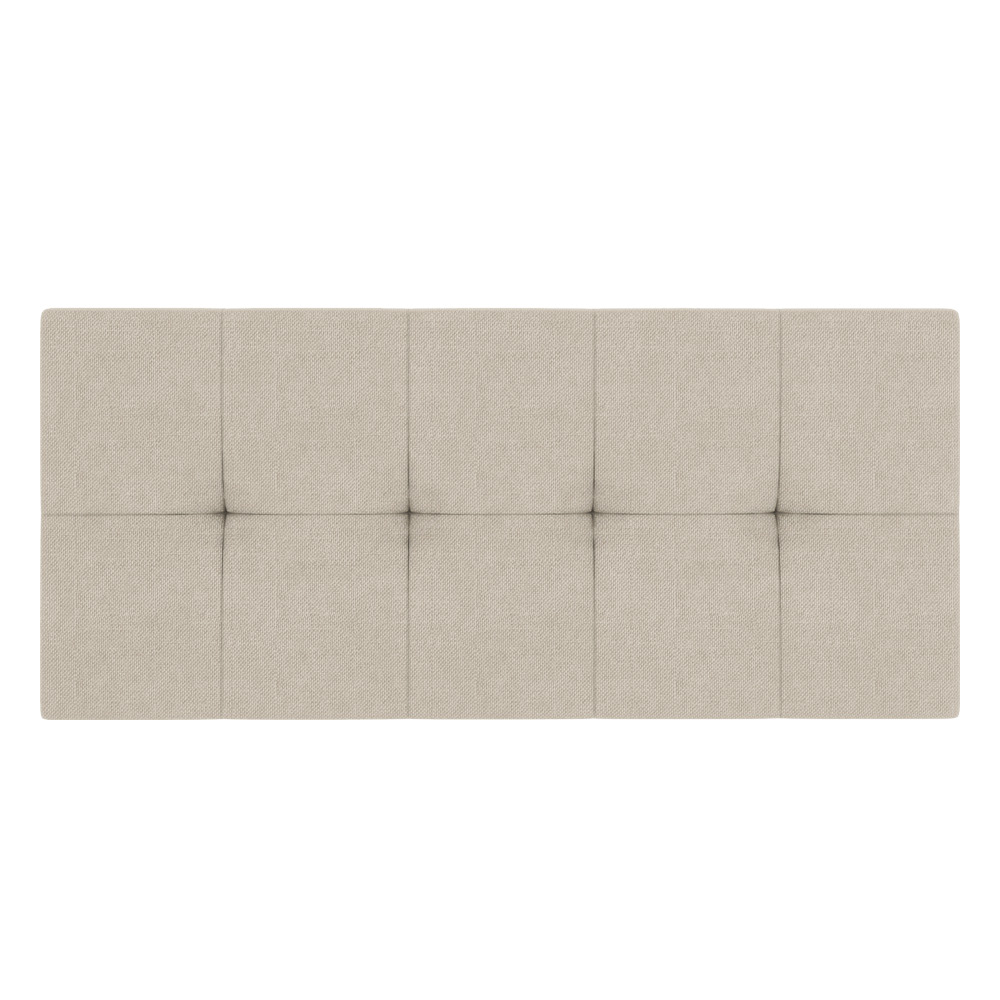 Cabeceira Painel Nina Para Cama Box Queen 160 cm Linho Areia A27 - D'Rossi