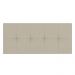 Cabeceira Painel Nina Para Cama Box Queen 160 cm Linho Bege A19 - D'Rossi
