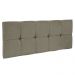 Cabeceira Painel Nina para Cama Box Casal 140 cm Suede Marrom Rato D'Rossi
