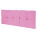 Cabeceira Painel Nina para Cama Box Solteiro 100 cm Suede Rosa Bebê D'Rossi