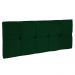 Cabeceira Painel Nina para Cama Box Solteiro 100 cm Suede Verde D'Rossi