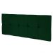 Cabeceira Painel Nina para Cama Box Solteiro 100 cm Suede Verde D'Rossi