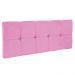 Cabeceira Painel Nina para Cama Box Solteiro 90 cm Suede Rosa Bebê D'Rossi