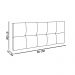 Cabeceira Painel Nina para Cama Box Solteiro 90 cm Suede Rose D'Rossi