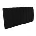 Cabeceira Painel Olivia Casal 140 cm Veludo Preto - D'Rossi