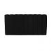 Cabeceira Painel Olivia Casal 140 cm Veludo Preto - D'Rossi