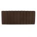 Cabeceira Painel Olivia King 195 cm Veludo Marrom - D'Rossi