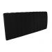 Cabeceira Painel Olivia King 195 cm Veludo Preto - D'Rossi