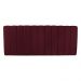 Cabeceira Painel Olivia King 195 cm Veludo Vinho Trabalhado A125 - D'Rossi