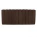 Cabeceira Painel Olivia Queen 160 cm Veludo Marrom - D'Rossi