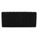 Cabeceira Painel Olivia Queen 160 cm Veludo Preto - D'Rossi