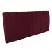 Cabeceira Painel Olivia Queen 160 cm Veludo Vinho Trabalhado A125 - D'Rossi