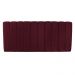 Cabeceira Painel Olivia Queen 160 cm Veludo Vinho Trabalhado A125 - D'Rossi