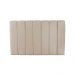 Cabeceira Painel Olivia Solteiro 90 cm Veludo Bege - D'Rossi