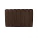 Cabeceira Painel Olivia Solteiro 90 cm Veludo Marrom - D'Rossi