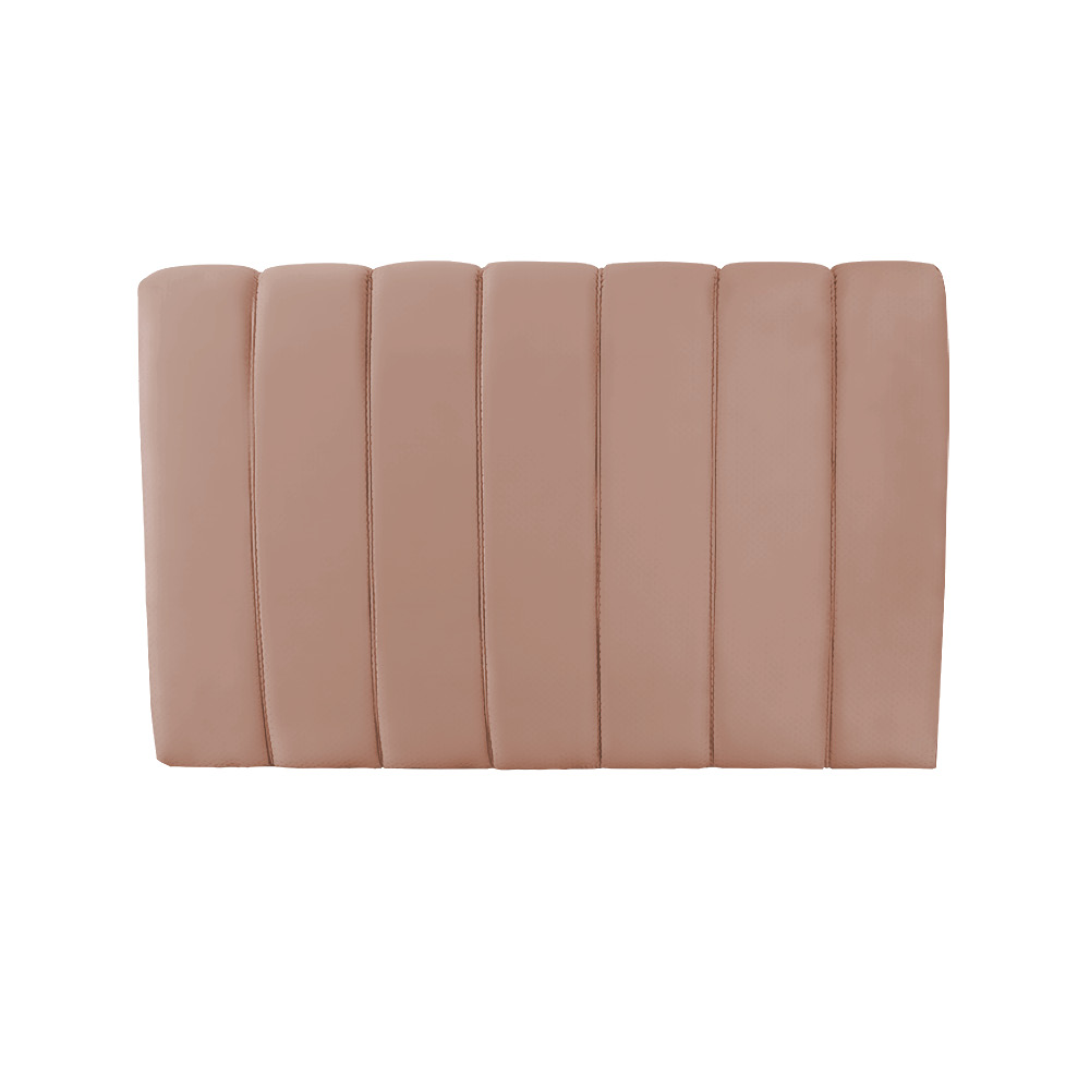 Cabeceira Painel Olivia Solteiro 90 cm Veludo Rosê - D'Rossi