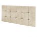 Cabeceira Painel Sleep para Cama Box Casal 1,40 m Veludo Bege - D'Rossi
