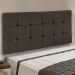 Cabeceira Painel Sleep para Cama Box Casal 1,40 m Veludo Marrom - D'Rossi