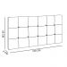 Cabeceira Painel Sleep para Cama Box Solteiro 1,00 m Suede Bege - D'Rossi