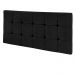 Cabeceira Painel Sleep para Cama Box Solteiro 1,00 m Suede Preto - D'Rossi