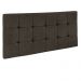 Cabeceira Painel Sleep para Cama Box Solteiro 1,00 m Veludo Marrom - D'Rossi