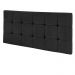 Cabeceira Painel Sleep para Cama Box Solteiro 90 cm Veludo Preto - D'Rossi