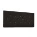 Cabeceira Painel Tânia Para Cama Box Queen 160 cm Corino Marrom - D'Rossi