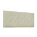 Cabeceira Painel Tânia Para Cama Box Solteiro 90 cm Corino Bege - D'Rossi