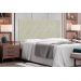 Cabeceira Painel Tânia Para Cama Box Solteiro 90 cm Corino Bege - D'Rossi