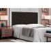 Cabeceira Painel Tânia Para Cama Box Solteiro 90 cm Corino Marrom - D'Rossi
