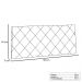 Cabeceira Painel Tânia Para Cama Box Solteiro 90 cm Suede Bege - D'Rossi
