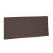 Cabeceira Painel Tânia Para Cama Box Solteiro 90 cm Suede Café - D'Rossi