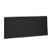 Cabeceira Painel Tânia Para Cama Box Solteiro 90 cm Suede Preto - D'Rossi