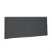 Cabeceira Painel Verona Para Cama Box King 195 cm Suede Cinza - D'Rossi