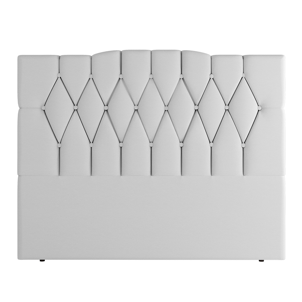 Cabeceira Para Cama Box Casal 140 cm Amanda Corino Branco I02 - D'Rossi