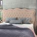 Cabeceira Para Cama Box Casal 140 cm Eliza Linho Bege I02 - D'Rossi