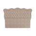 Cabeceira Para Cama Box Casal 140 cm Eliza Veludo Bege I02 - D'Rossi