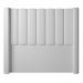 Cabeceira Para Cama Box King 193 cm Rania Corino Branco I02 - D'Rossi