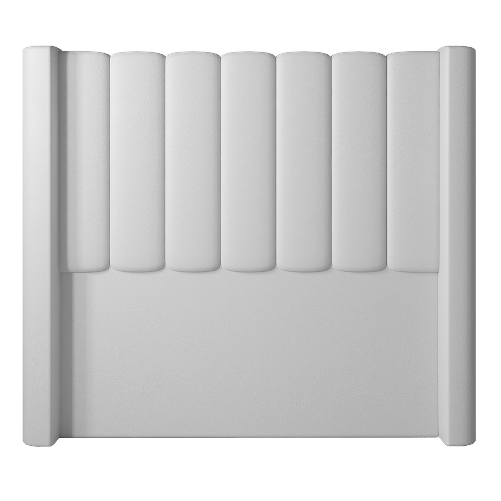 Cabeceira Para Cama Box King 193 cm Rania Corino Branco I02 - D'Rossi