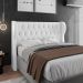 Cabeceira Para Cama Box Queen 160 cm Beatriz Corino Branco I02 - D'Rossi