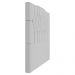 Cabeceira Para Cama Box Solteiro 90 cm Amanda Corino Branco I02 - D'Rossi