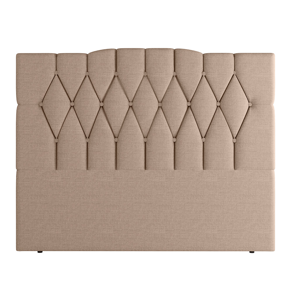 Cabeceira Para Cama Box Solteiro 90 cm Amanda Linho Bege I02 - D'Rossi