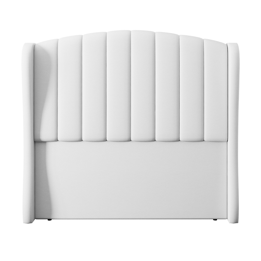 Cabeceira Para Cama Box Solteiro 90 cm Angel Corino Branco I02 - D'Rossi