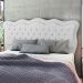 Cabeceira Para Cama Box Solteiro 90 cm Eliza Corino Branco I02 - D'Rossi