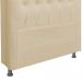 Cabeceira Paris Cama Box Solteiro 100 cm Corino Bege - D'Rossi