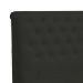 Cabeceira Paris Cama Box Solteiro 90 cm Corino Preto D'Rossi