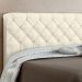 Cabeceira Paris Cama Box Solteiro 90 cm Suede Bege D'Rossi