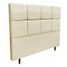 Cabeceira Roma para Cama Box Casal 140 cm Corino Bege - D'Rossi