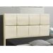 Cabeceira Roma para Cama Box Casal 140 cm Corino Bege - D'Rossi