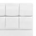Cabeceira Roma para Cama Box Casal 140 cm Corino Branco - D'Rossi